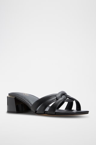 Mules à talons Hanne - Noir