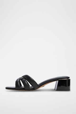 Mules à talons Hanne - Noir