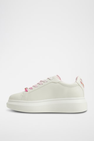 Baskets plateformes Claudie - Blanc