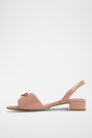 Sandales vernies Muffy - Rose poudré