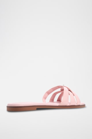 Mules vernies Augustia - Rose