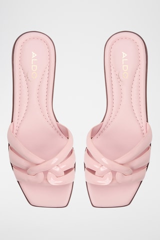 Mules vernies Augustia - Rose