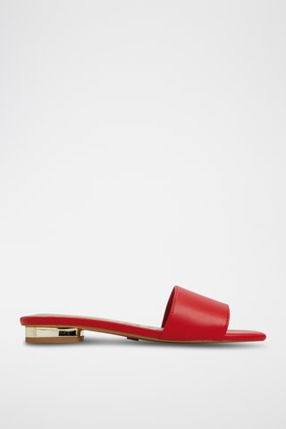 Mules Agnis - Rouge