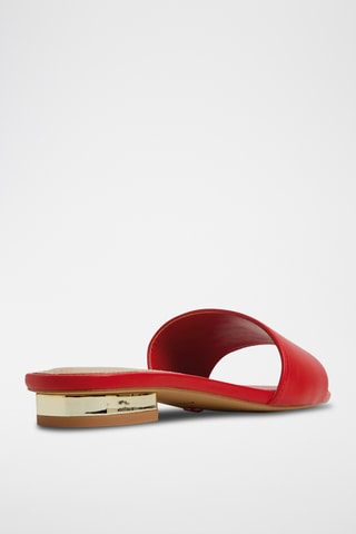 Mules Agnis - Rouge