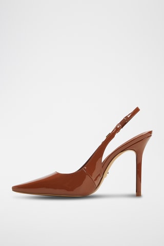Escarpins vernis Araminta - Marron