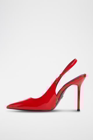 Escarpins vernis Puckerup - Rouge