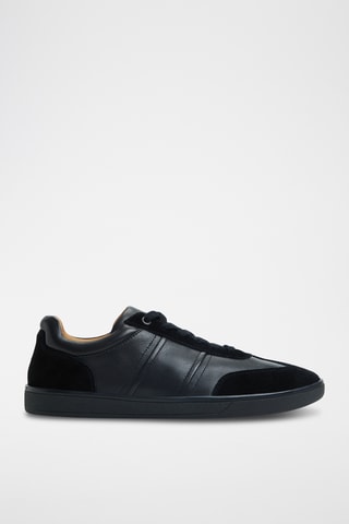 Baskets en cuir Langston - Noir