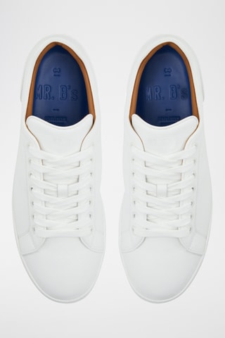 Baskets en cuir Alastor - Blanc