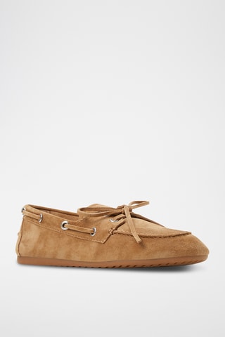 Mocassins en cuir - Marron