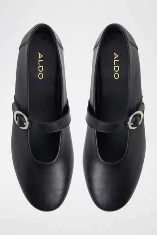 Babies en cuir Quincey - Noir