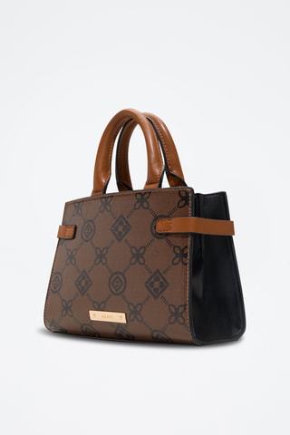Sac à main Lisbon - Marron et noir