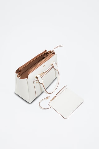 Sac à main et pochette Kederasean - Blanc