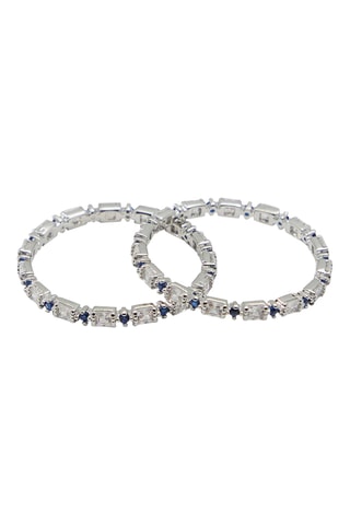 2 bagues Primara - Bleu foncé