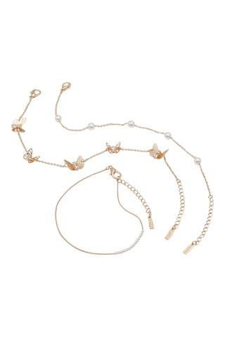 3 bracelets Bellapearl - Doré