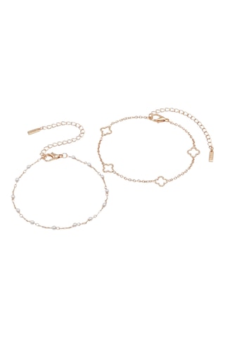 2 bracelets Teacan - Doré