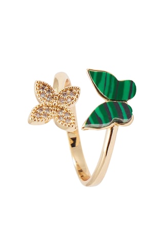 Bague Elbaraen - Vert foncé