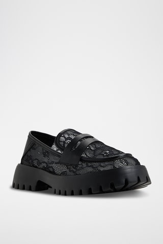 Mocassins à talons Shylo - Noir