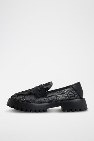 Mocassins à talons Shylo - Noir
