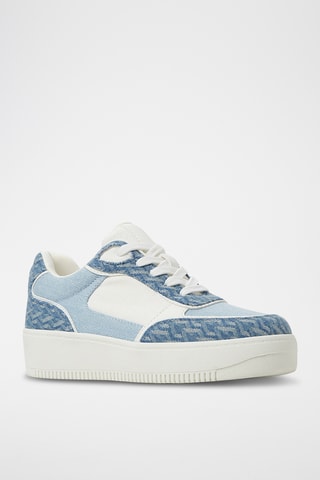 Baskets en jean Freshy - Bleu cobalt