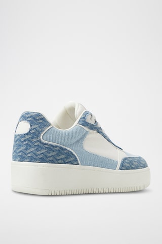 Baskets en jean Freshy - Bleu cobalt