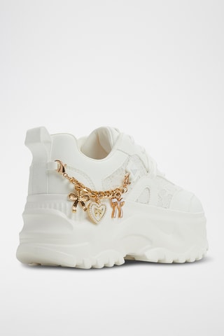 Baskets plateformes Majorrr - Blanc