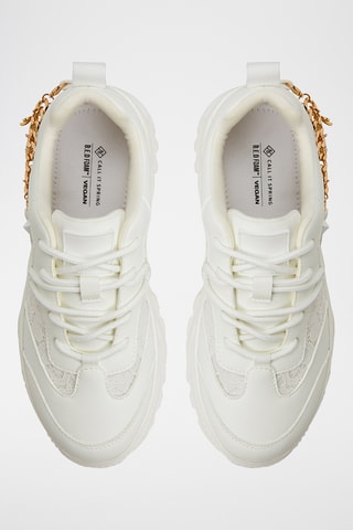 Baskets plateformes Majorrr - Blanc