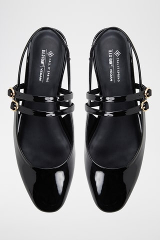 Babies vernis Luucia - Noir