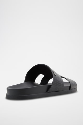 Mules en cuir Mondi-In - Noir