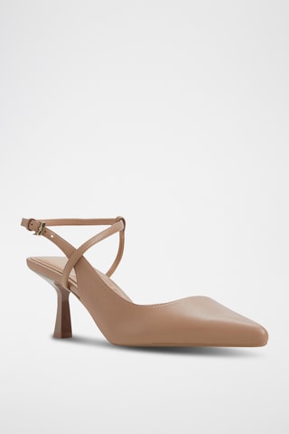 Escarpins en cuir de mouton Axelle - Beige