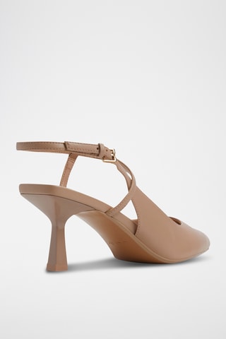 Escarpins en cuir de mouton Axelle - Beige