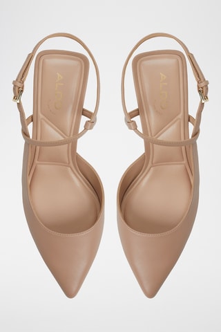 Escarpins en cuir de mouton Axelle - Beige
