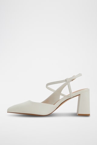 Escarpins en cuir de mouton Laura - Blanc