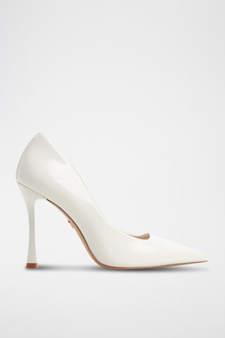 Escarpins vernis Brelle - Blanc