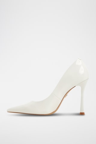 Escarpins vernis Brelle - Blanc