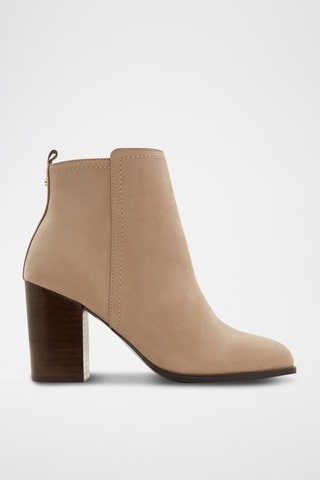 Bottines en nubuck Reva - Beige