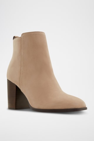Bottines en nubuck Reva - Beige