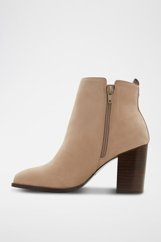 Bottines en nubuck Reva - Beige