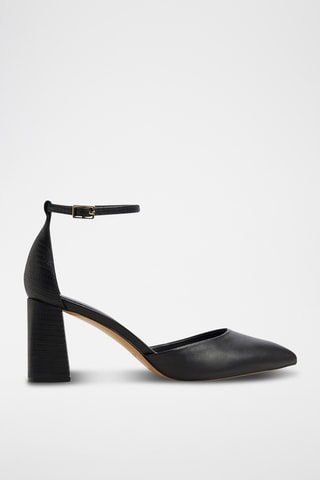 Escarpins en cuir Jan - Noir