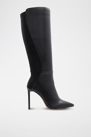 Bottes en cuir de mouton Milann - Noir