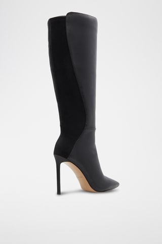 Bottes en cuir de mouton Milann - Noir