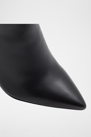 Bottes en cuir de mouton Milann - Noir