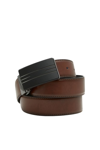 Ceinture en cuir Yaren - Marron