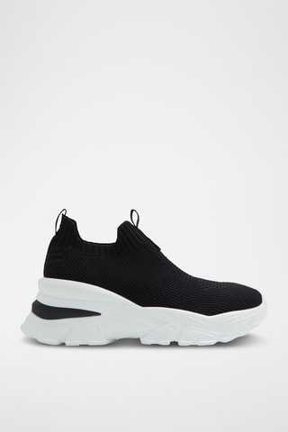 Slip-on compensés Livelyy - Noir
