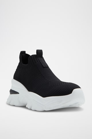 Slip-on compensés Livelyy - Noir