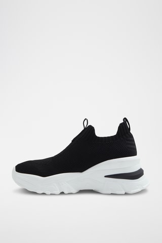 Slip-on compensés Livelyy - Noir