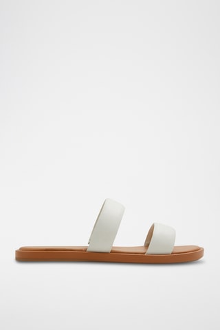 Mules en cuir Krios - Blanc