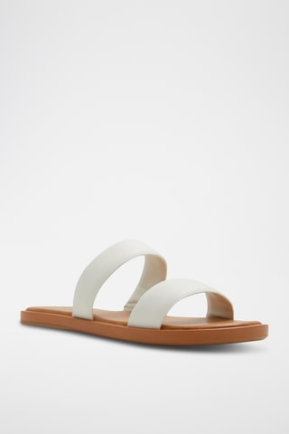 Mules en cuir Krios - Blanc