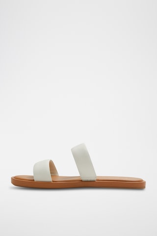 Mules en cuir Krios - Blanc