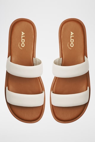 Mules en cuir Krios - Blanc