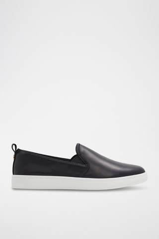 Slip-on en cuir Roolly - Noir